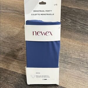 (2) NWT Newex menstrual underwear